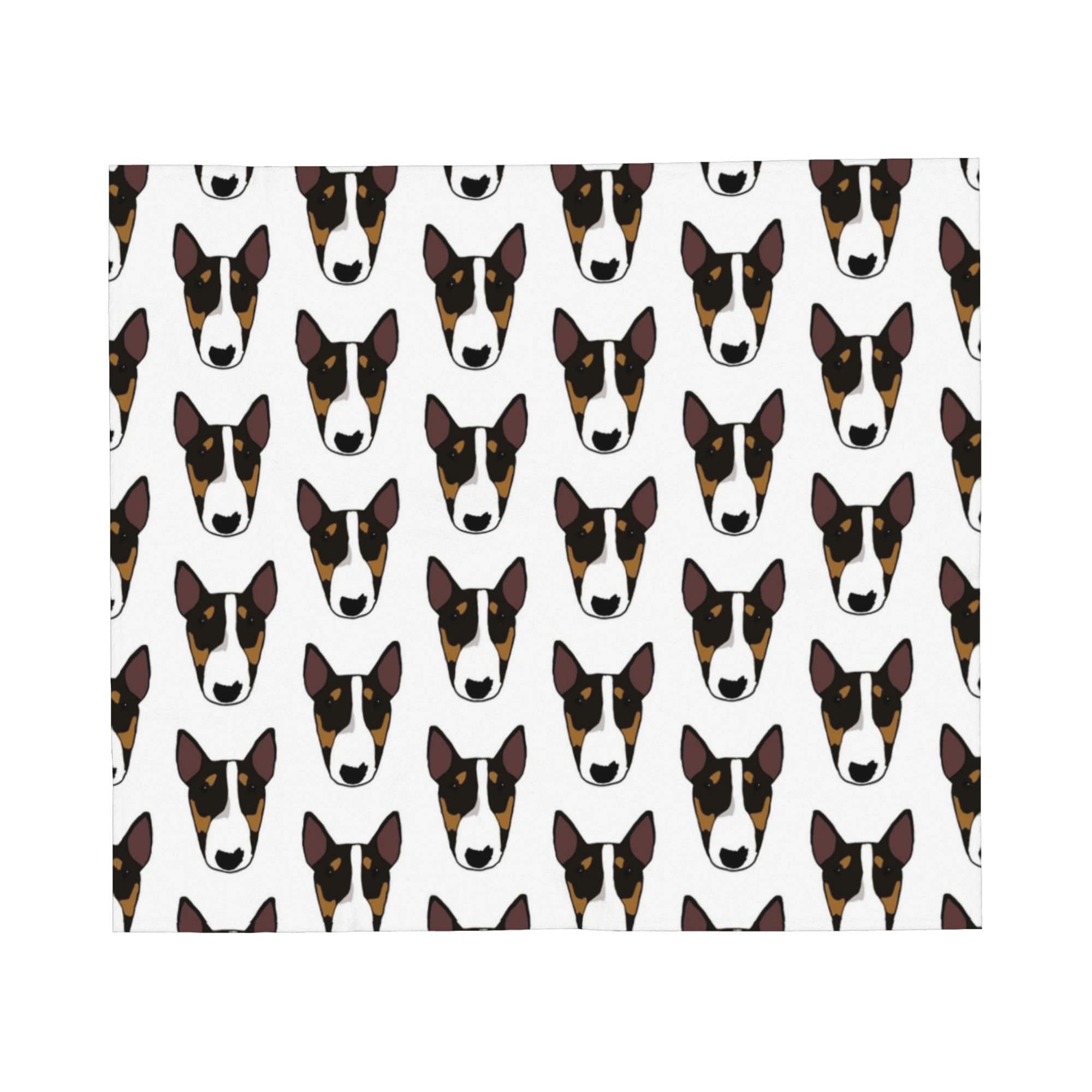 Плед из фланели с изображением бультерьера Флойда Осень/Зима Дышащий теплый плед для дивана спальни покрывало 30x40in