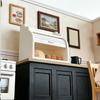 Miniature Cabinet with Breads, Tiny Rolling Shutter Cabinet, Realistic Mini Breads, Pretend Play Toys Furniture for 1/12 Scale Doll Mansion