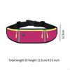 Running Belt Fanny Pack Exercise Waist Pouch with Headphone Hole Bag Waistband for