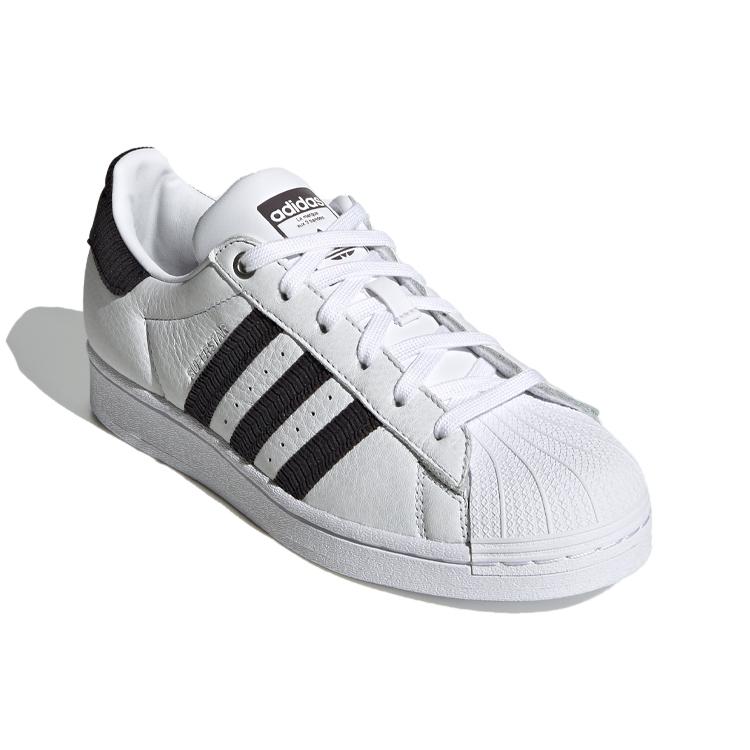 adidas Damskie Superstar 'Czarne Sztruksowe Paski' Damskie H69025