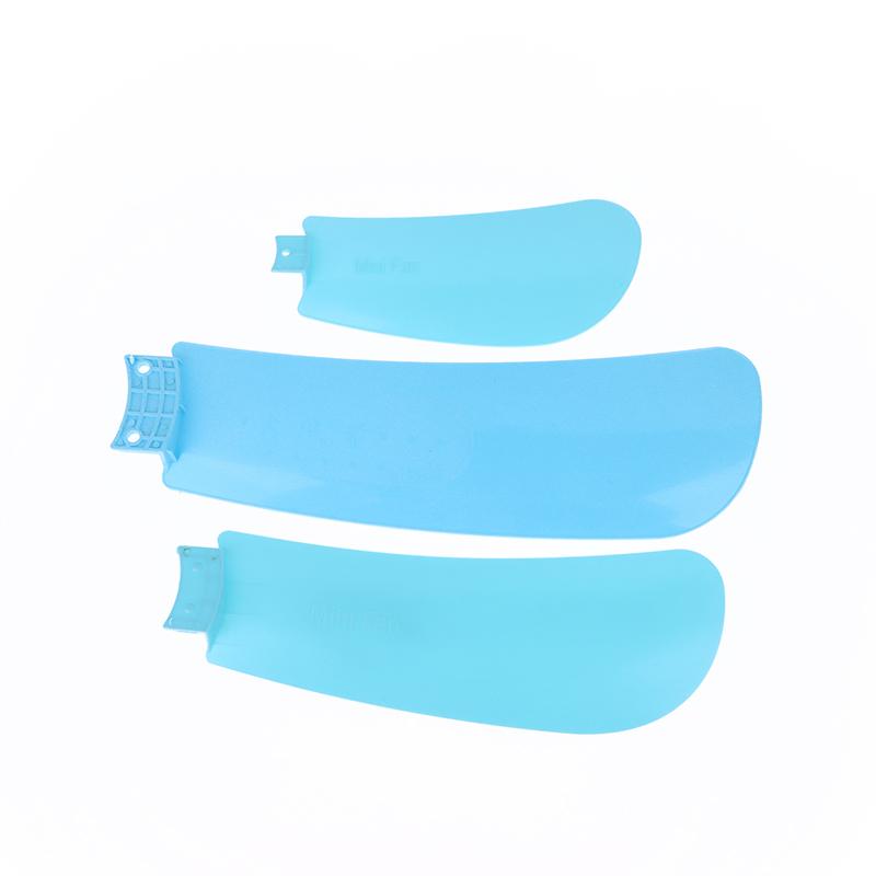 2 Adet 17,5/25/29,5 Cm Mini Fan Pervanesi Doğrudan Takılabilir Yedek Pervane Pervanesi Evrensel Plastik Küçük Fan Pervanesi Kendin Yap Aksesuarları