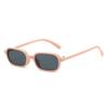  New Vintage Small Rectangle Sunglasses Women Shades UV400 Fashion Men Sun Glasses Clear Lens Frame
