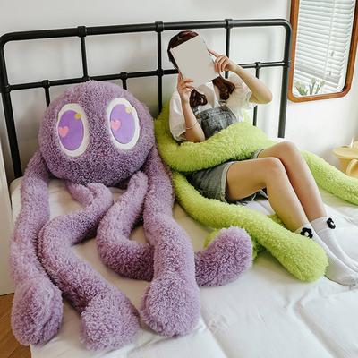 Riesiger Oktopus Plüschtier mit langen Beinen Niedlich Weich Zum Kuscheln Stofftier