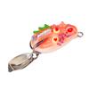 1pcs Mini Frog Soft Bait 60mm 5.5g Double Hide Hook Fishing Lure Bionics Sequin Frog Bait Artificial Lifelike Thunder Frog Lure