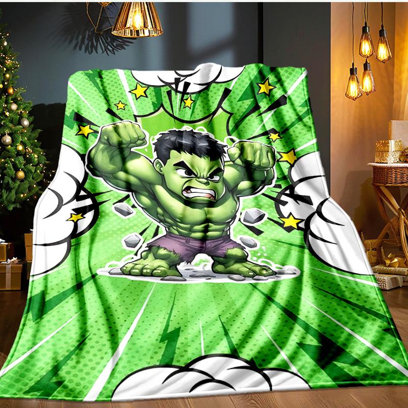 The hero Mighty Transformation Blanket Flannel Throw for Sofa, Indoor, Camping, Living Room, Office, Chair, And Bed Soft Birthday Gift