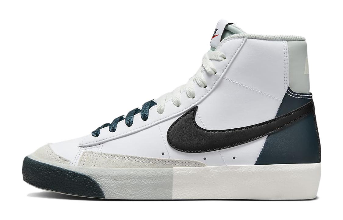 

Nike Blazer Slip Resistant Abrasion Resistant Mid top Kids Skateboarding Shoes Black White Unisex FN6937-101 38