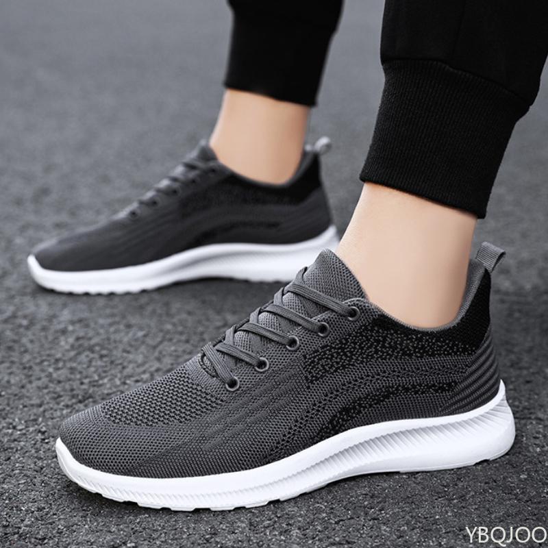 Men's Lightweight Mesh Shoes Breathable Casual Sneakers Outdoor Non Slip Running Shoe Trendy Comfort Male Shoes Homme