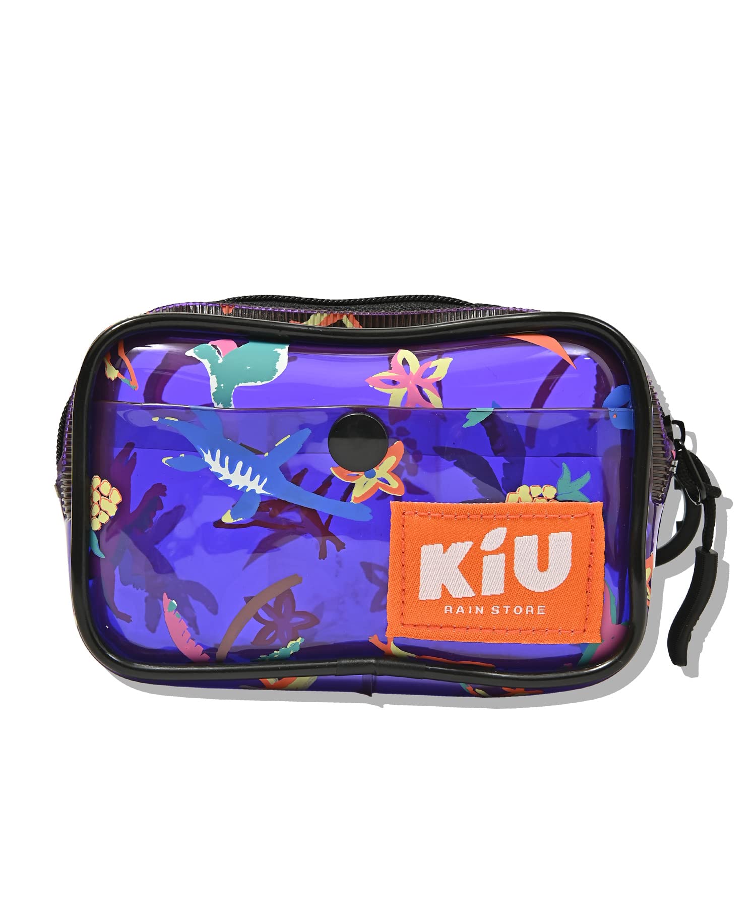 

KiU Clear Pouch, PVC Pouch, Mini Pouch, Makeup Pouch, Beach, Outdoor, Festival Pouch, PVC Pouch Medium, Men s and Women s, Dinosaur Design, K340-211