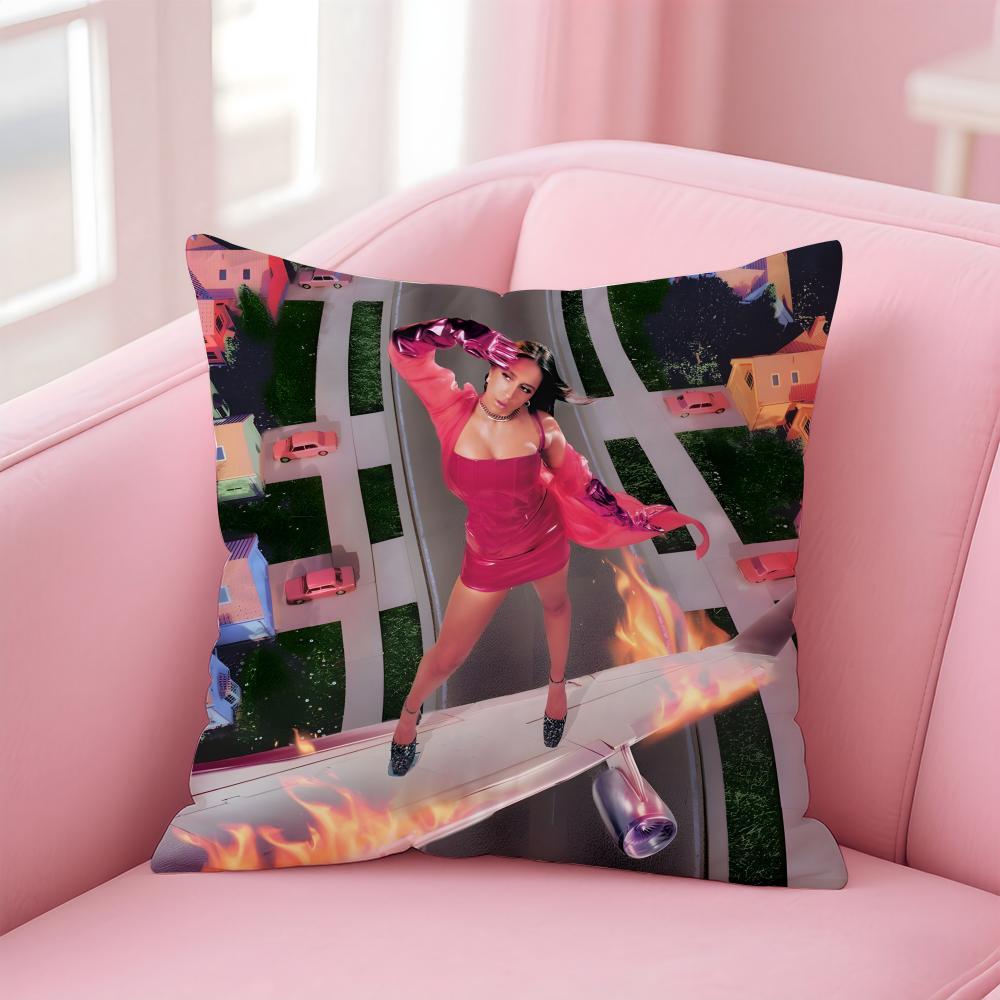 singer t-Tate McRae Cushion Cover Comfortable Reversible Pillow Cover Ideal for Car Sofa Bedroom & Beyond