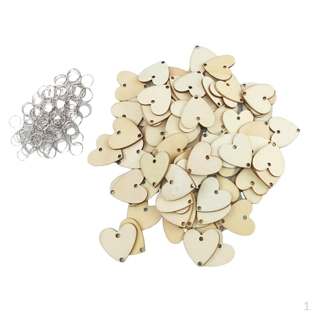 

Cutouts Shapes DIY Craft Wooden Embellishment 30mm