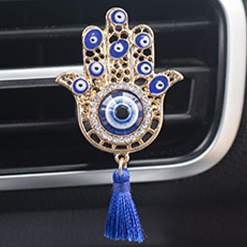 Car Air Freshener Vent Clips Auto Devil's Eye Aromatherapy Diffuser Clip Mysterious And Fashionable Interior Decor Accessories