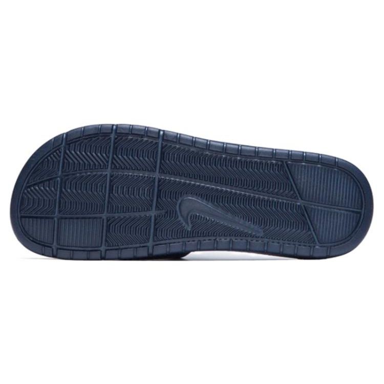 Nike Benassi Solarsoft Slide Men Slides Black Blue 431884-440