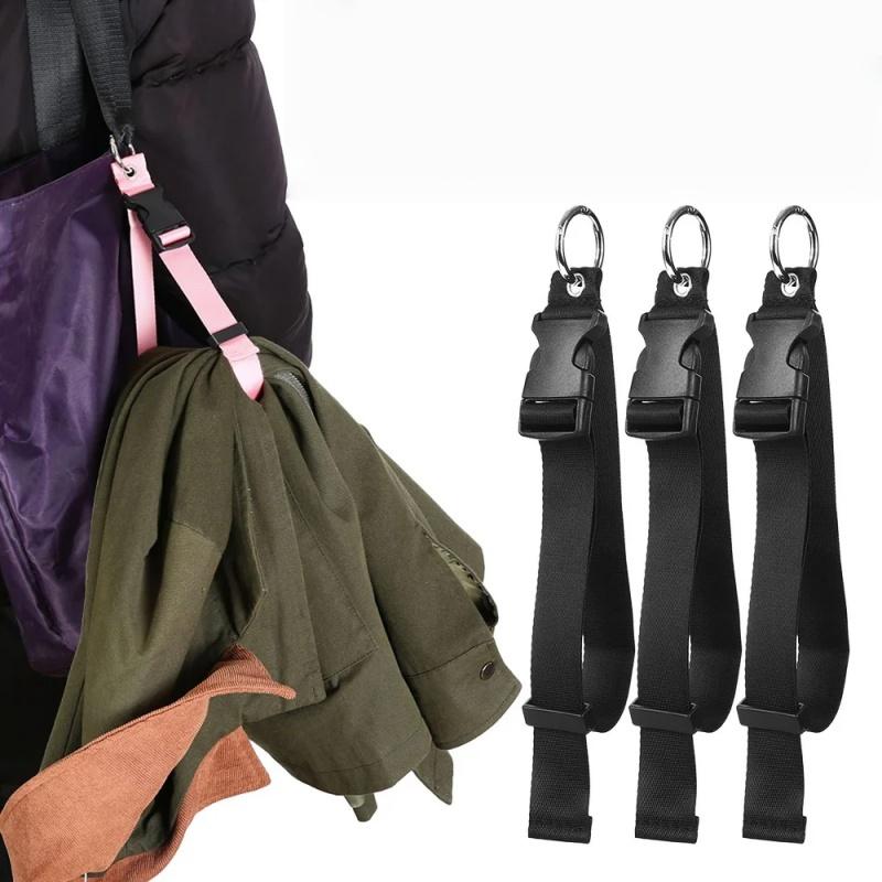 Portable Luggage Strap Durable Outdoor Buckle Men Women Backpack Clip Must-Have Travel Gift Bag Tags for Luggage Accessories