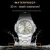 New Top Brand Ultra-thin New Women's Watch Waterproof Luminous Luxury Quartz Double Calendar Watch