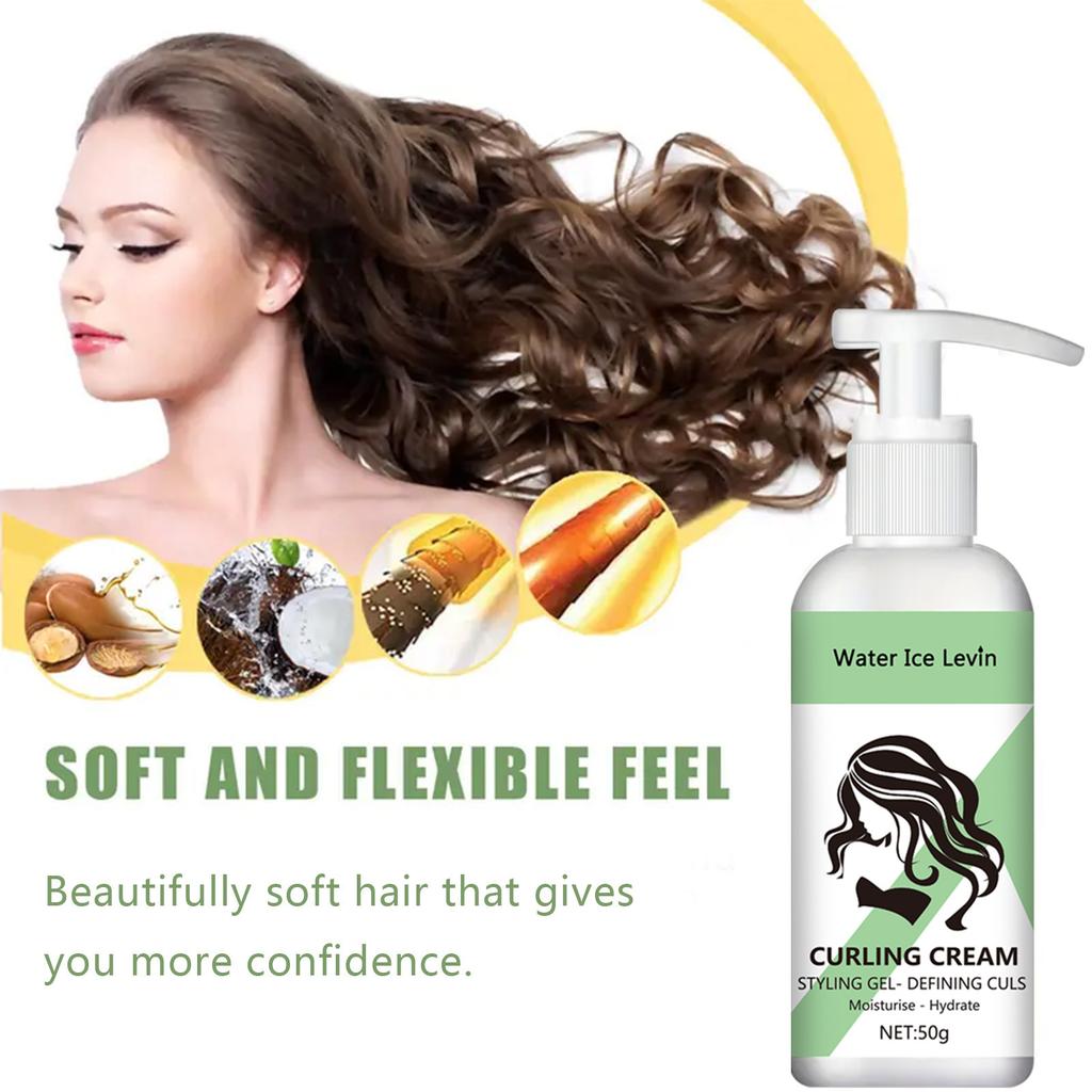 Protein Curl, Long-Lasting Styling And Moisturizing for Voluminous Curls.