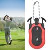 Portable Golf Bag Shape Golfing Score Counter Training Practice Competition Accessory (red)