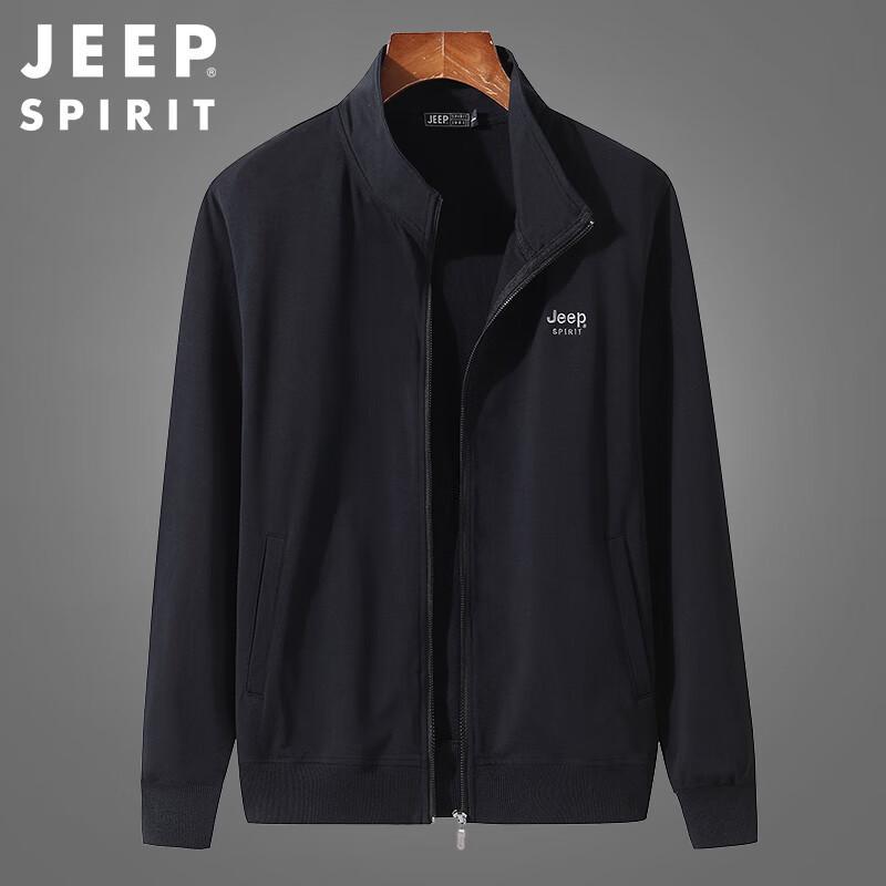 JEEP SPIRIT Men s Stand Collar Casual Jacket 3XL