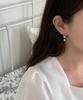 Alleun Silver 925 Twisted Freshwater South Sea Pearl Earrings