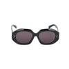 Celine Full Frame Design Irregular Shape Sunglasses Women Sunglasses Black CL40319F-01Y52