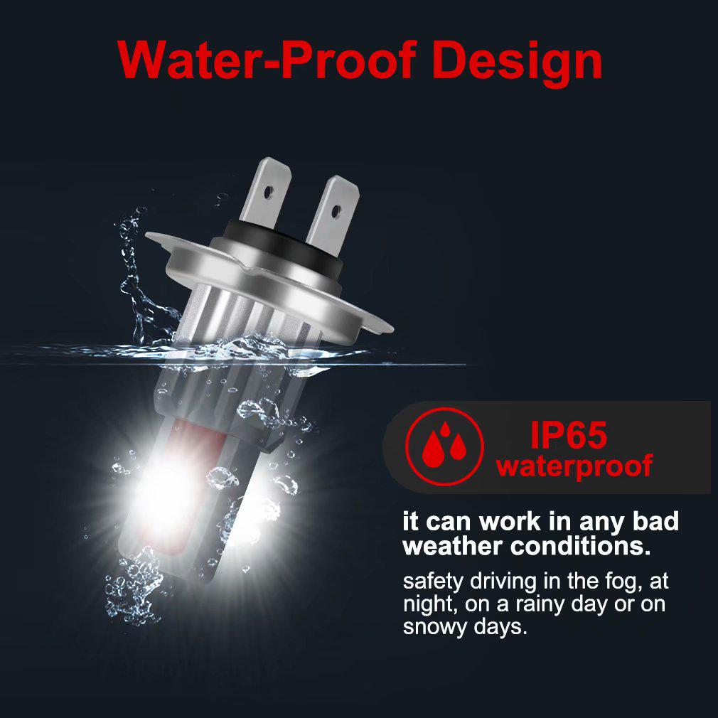 2Pcs H7 Led Bulb Fog Lights CSP Chips 3000K 6000K 8000K 12V White Blue Amber Day Running Car Lamp Auto Light 24V