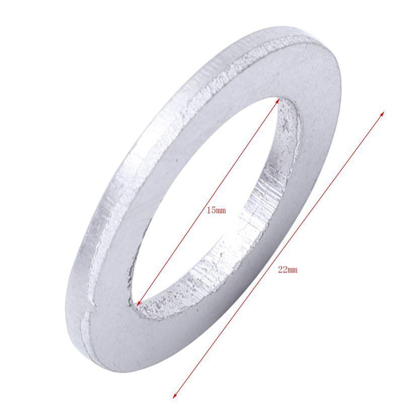 100Pcs Oil Drain Plug Washer Gaskets For Honda/Acura 94109-14000