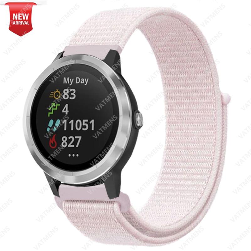 20mm 22mm Nylonarmband für Garmin Venu SQ 2 2s Forerunner 645 Smartwatch-Armband Armband Garmin Vivoactive 3 4 Armband