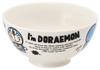 Skater Ceramic Rice Bowl for CHRB1 Children, 250ml, "I'm Doraemon" Design, Sanrio,