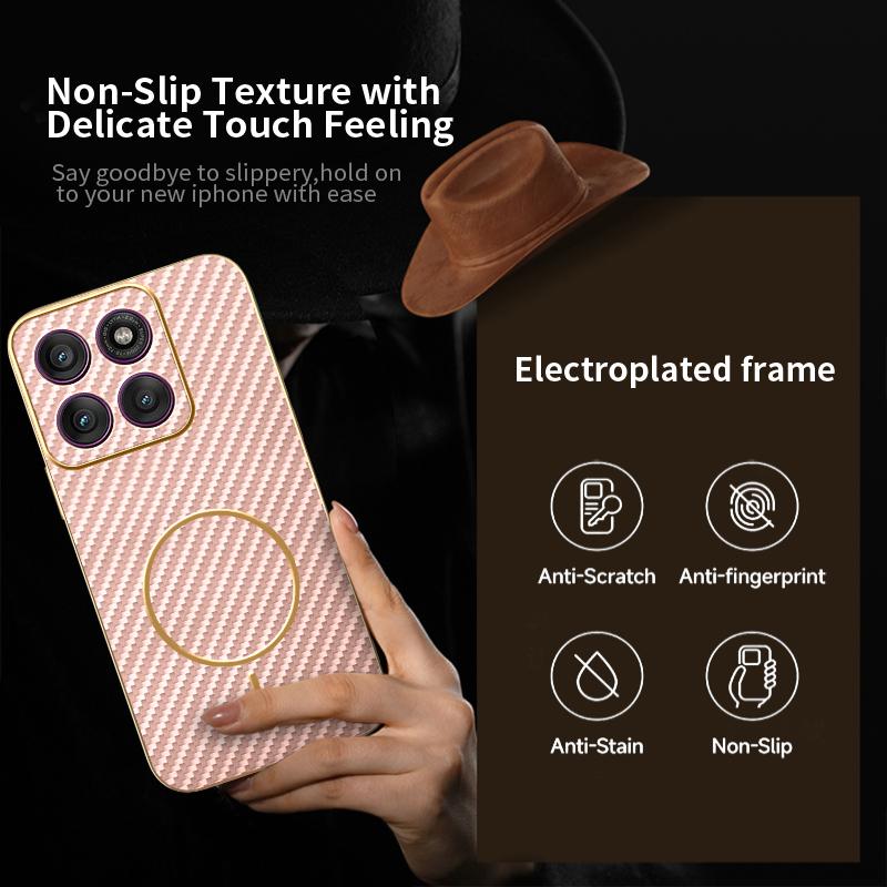 G86 G85 Magnetic Charging Phone Case for Funda Motorola MOTO Edge 60 Pro 50 Fusion 40 NEO S50 Ultra 60S Cases Protect Back Cover