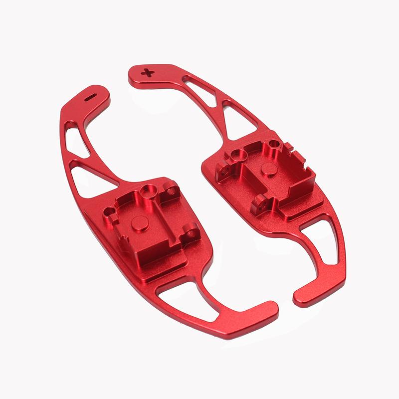 For VW Tiguan Golf 6 Golf 5 MK5 MK6 Jetta GTI R20 R36 CC Scirocco POLO Passat B6 B7 replacement Aluminum wheel shift paddles