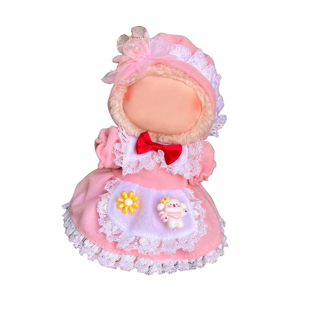 Costume 6.69 Inch Plush Toy Costume High Quality 17cm Doll Replacement Costume Fashion Doll Costume Doll Not Included