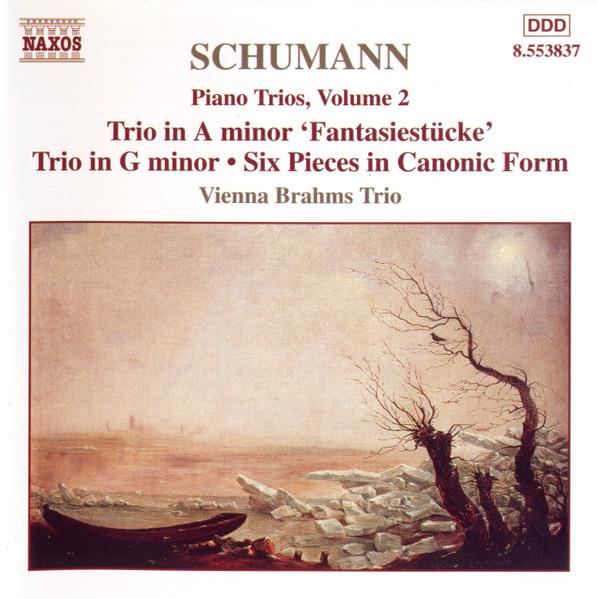 

CD VIENNA BRAHMS TRIO Schumann Piano Trios Volume 2 8553837 NAXOS 2000 Germany Classical Used
