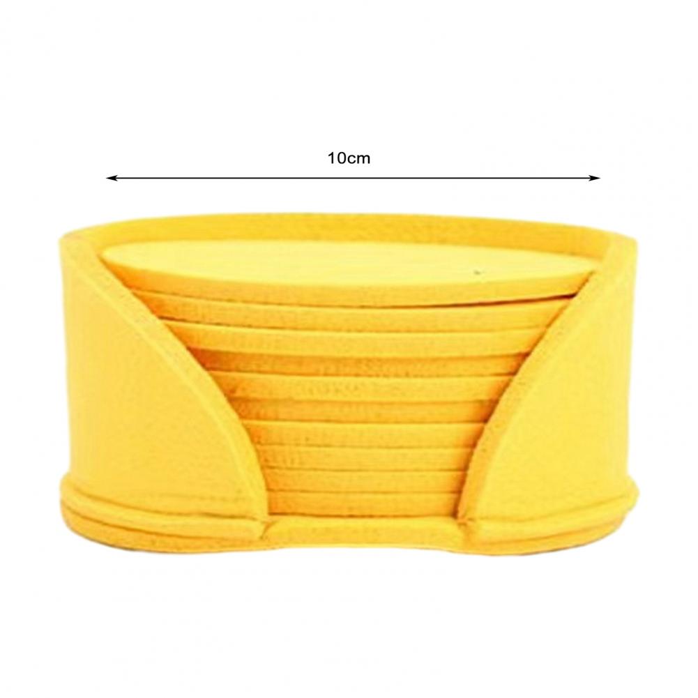 High quality Felt Cloth Coasters Felt Coasters Set for Table Heat Insulation Anti scalding Cup Drink Bottle Mats
