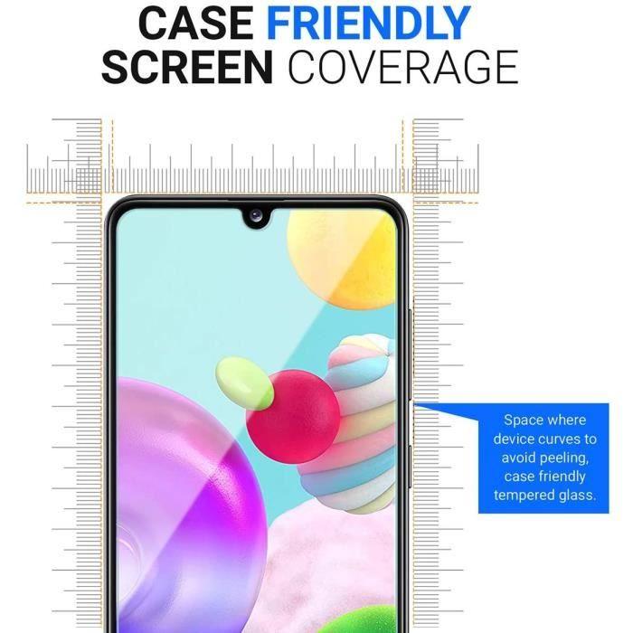 Film de protection - LittleMonkey - Samsung Galaxy A41 - Verre trempé 9H - Anti-rayures - Sans bulles