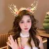 2025 Weihnachts-Geweih-Stirnband für Kinder - Feiertags-Haarschmuck