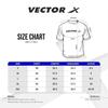 Vector X OMT-130 Men's Ban-Collar Jersey (Black Small )