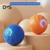 Rollball für Haustiere mit LED-Licht, gegen Langeweile und Stress, intelligenter interaktiver Springball für Katzen und Hunde, wiederaufladbar über USB, elektrisch, automatisch bewegter Schüttelball