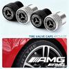 AMG Car Wheel Caps sticker Anti-Leak Airproof For Mercedes Benz C200L CLA GLA W201 W203 W206 W211 W212 car Accessories CM3