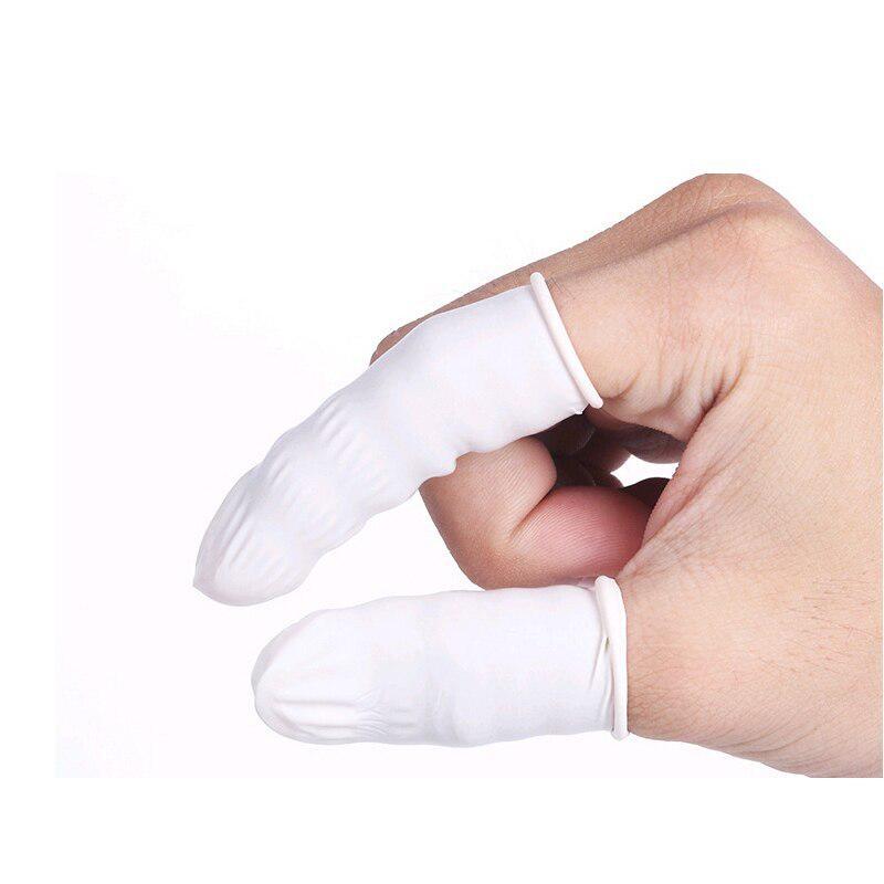 20 STÜCKE Einweg-Fingerlinge Klitoris stimulieren Penis G-Punkt Massage Wiederverwendbares Kondom Sexspielzeug für Frau Mann Schwul