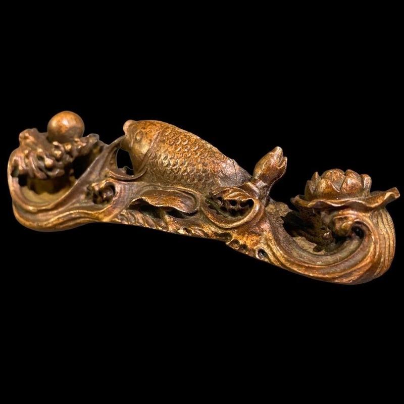 

China Chinese Ancient Bronze Animal Zhao Gongming Statue Seal Stamp Signet Ornaments for statues CHINA