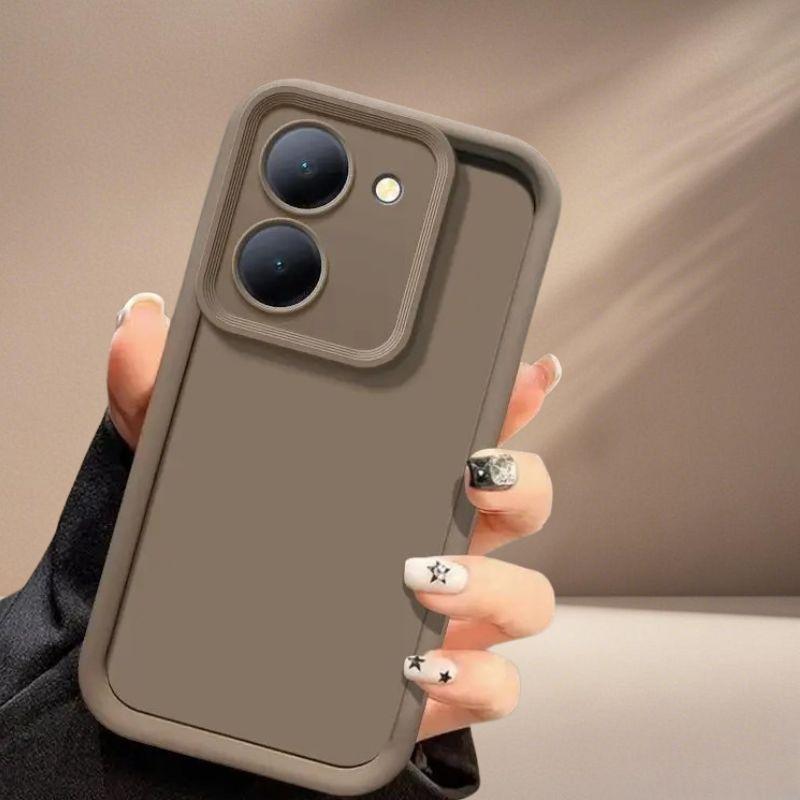 

для чехла телефона Xiaomi Redmi A5, мягкий силиконовый противоударный чехол для телефона Redmi A5 4G коричневый