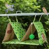 Breathable Hanging Bird Nest House Double Hole Parrot Cage Nest  For Sleeping Playing