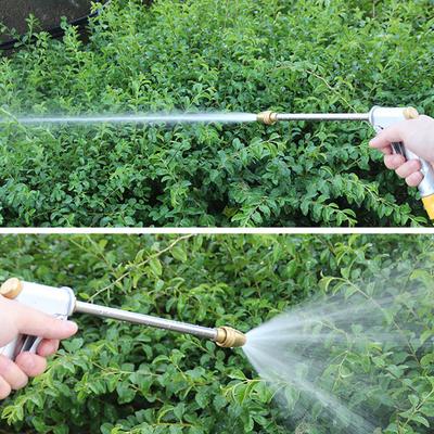 Buse d'arrosage Robuste Pulvérisateur à mousse pour lavage de voiture Buse de tuyau haute pression Buse réglable pour lavage de voiture Jardinage Nettoyage de cour