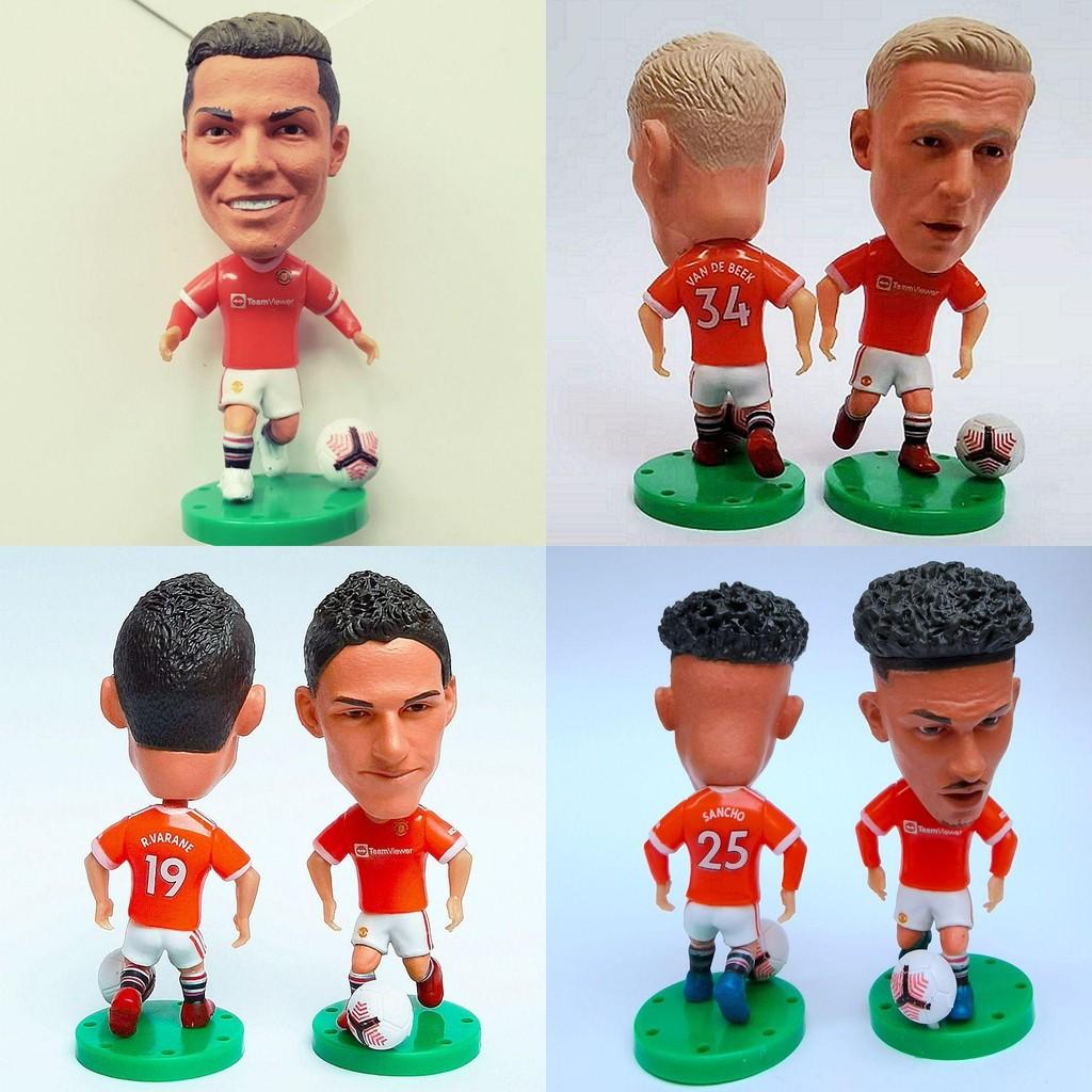 Soccer Player Mini Figures Sports Model Dolls For Home Decoration