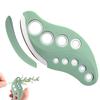 Herb Stripper Tool 9 Holes With Herb Cutter, Herb Stripper Cutter Tool, Kitchen Herbs Leaf Stripping Herb Leaf Peeler