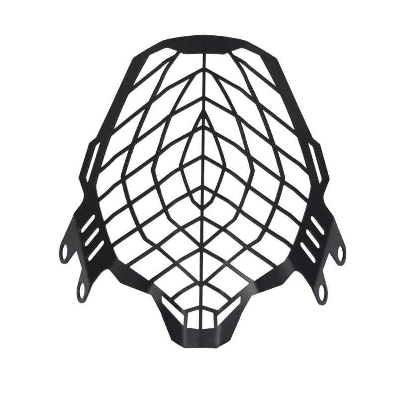 Black Headlight Guard Cover Suzuki V-Strom DL650 Motorcycle Front Lamp Protector