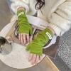 Long Fingerless Mittens Women's Winter Warmer Gloves Fashion Arm Sleeves Casual Goth Wrist Sleeves Christmas Glove