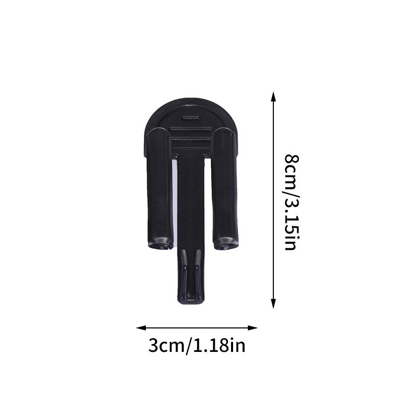 2Pcs Practical Plastic Garbage Bag Clip Fixed Waste Holder Rubbish Clip Trash Can Clamp Kitchen Bathroom Gadgets