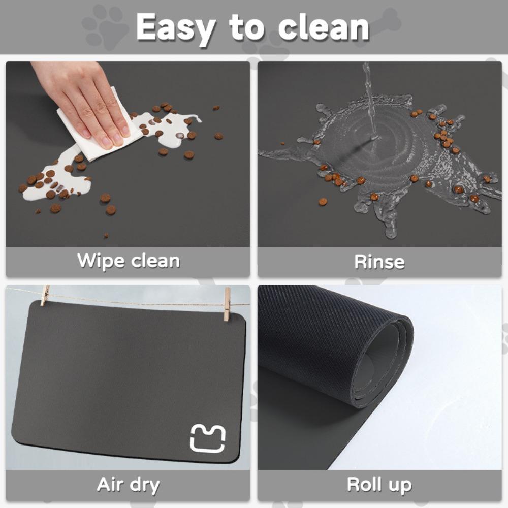 Podkładka do karmienia zwierząt domowych, którą można wielokrotnie prać, podkładka dla kotów i psów, chłonna, antypoślizgowa podkładka do spania