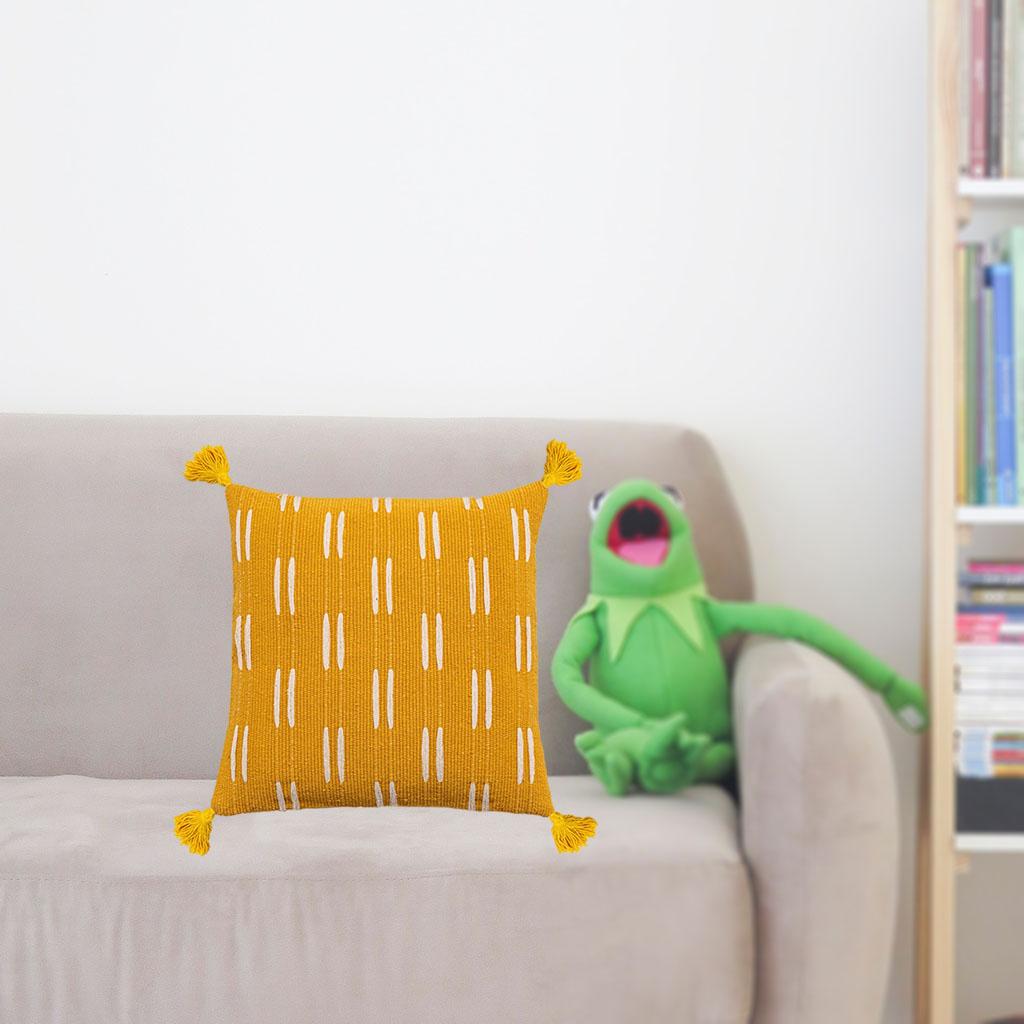 Satın alın Pillowcase Weaving Tassels Elegance Throw Pillow Cover