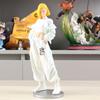 New 28CM Dragon Ball Anime Artificial Man Figure Handmade Tabletop Display Gift for Beautiful Girls Collectible Action Figure